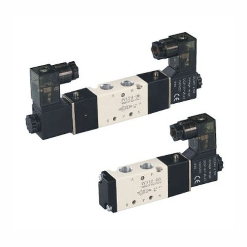 4V100系列電磁閥（五口二位、五口三位）
